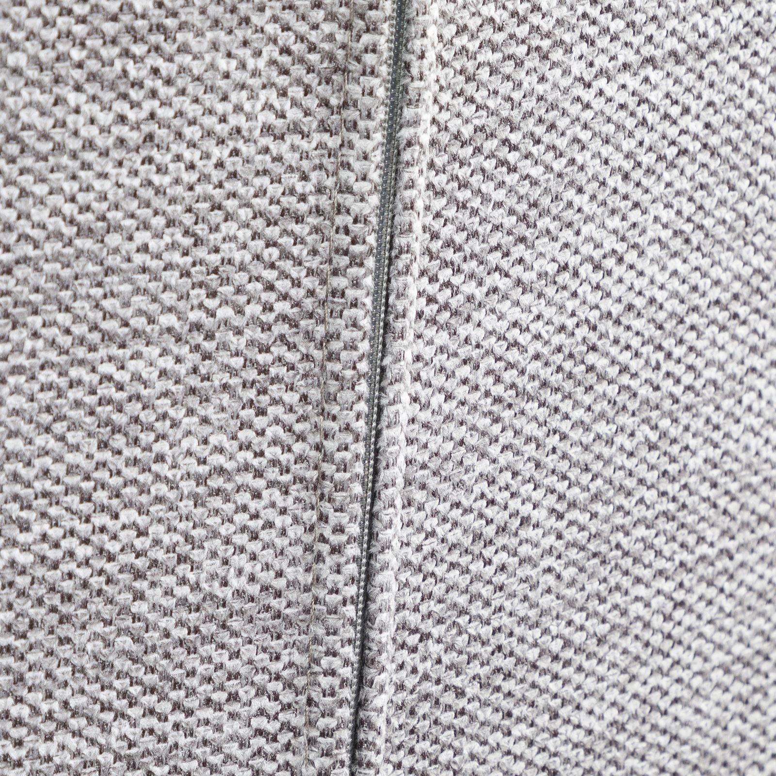 Lot de 4 chaises AUDREY en tissu gris - Image 7