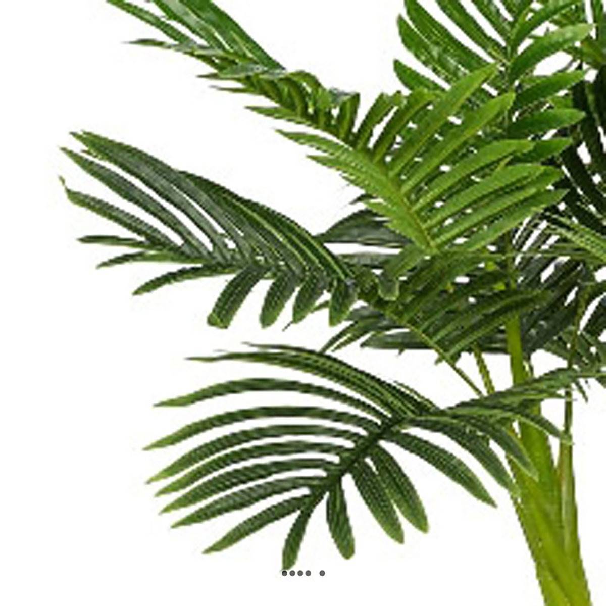 Artificielles - Palmier Kentia artificiel H 70 cm 3 troncs en pot - Imagen 3