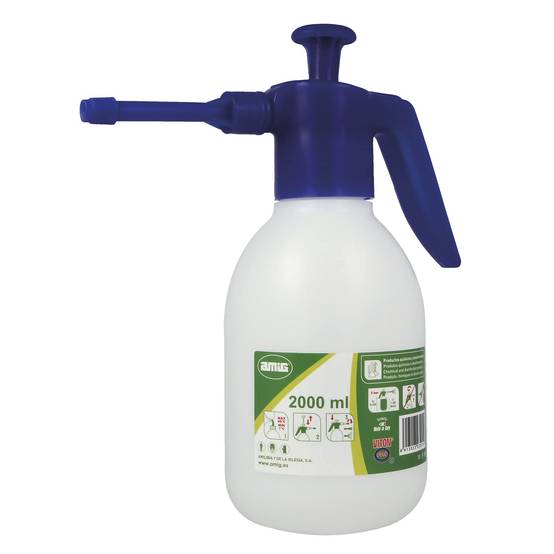 Pulvérisateur pour produits chimiques 2082 - 2 l - Polyéthylène - Blanc/Bleu | Amig - Image 1