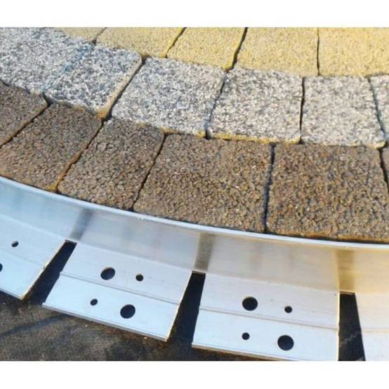 Bordure de Jardin en aluminium ultra solide 64mm x 100cm | Bordure Jardin | Bordure jardin metal - Image 1