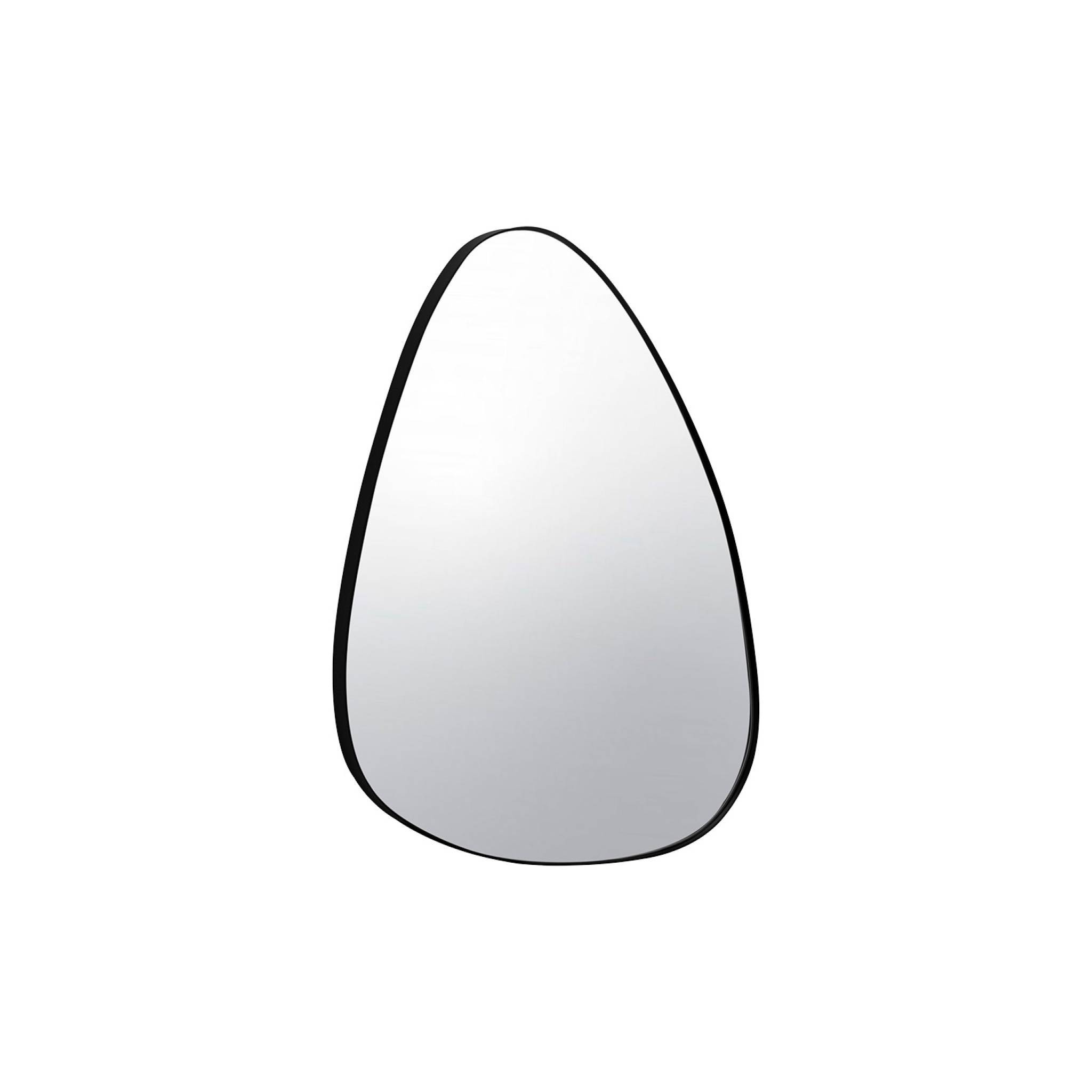 sweeek - Miroir organique en métal noir HARVEY | sweeek - Image 2