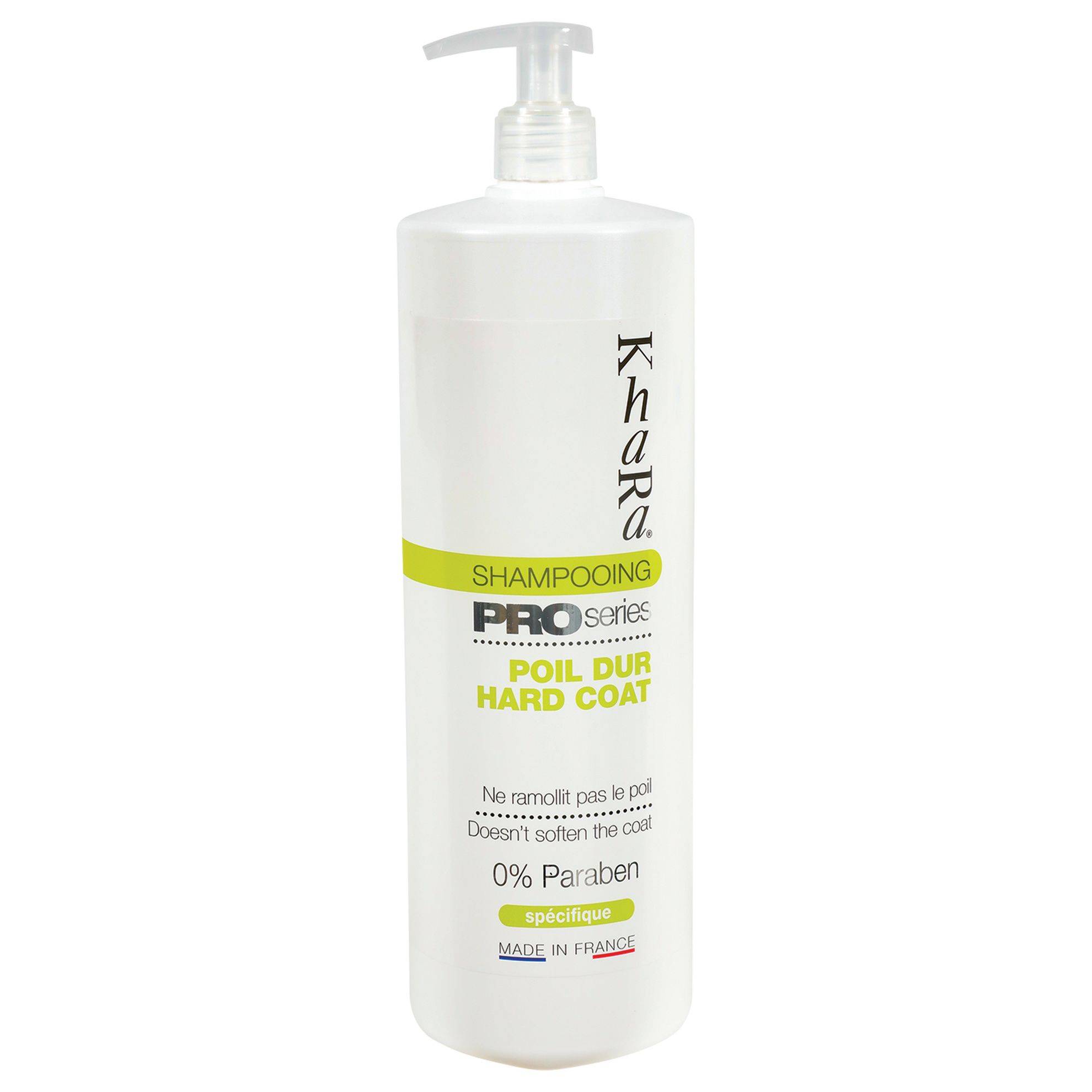 Shampooing poil dur citron Khara : 1 litre KHARA