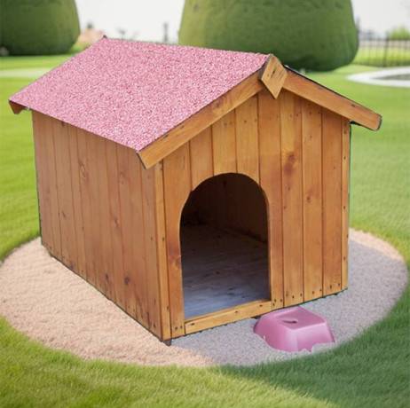 Niche pour chiens en bois, 0.96m² - Image 2