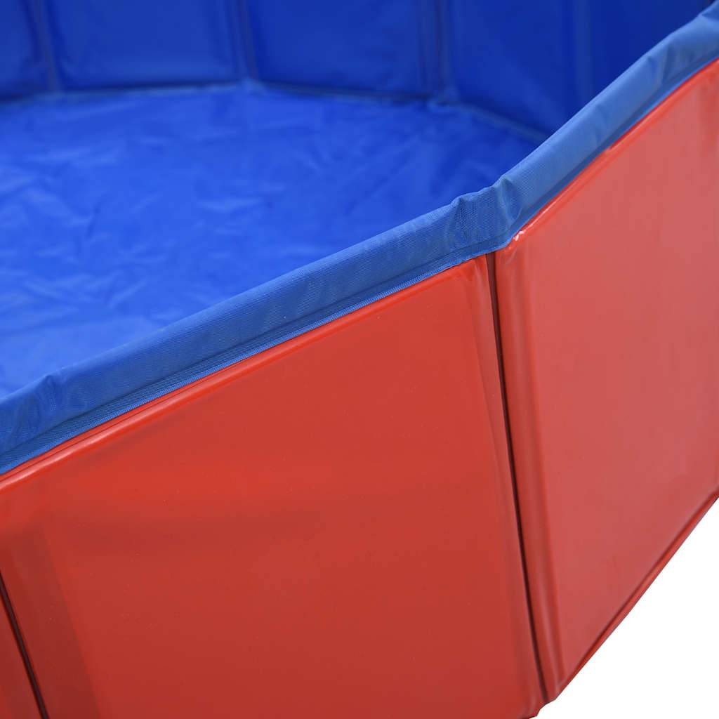Vidaxl - Piscine pliable pour chiens Rouge 120x30 cm PVC vidaXL 170823 - Imagen 4