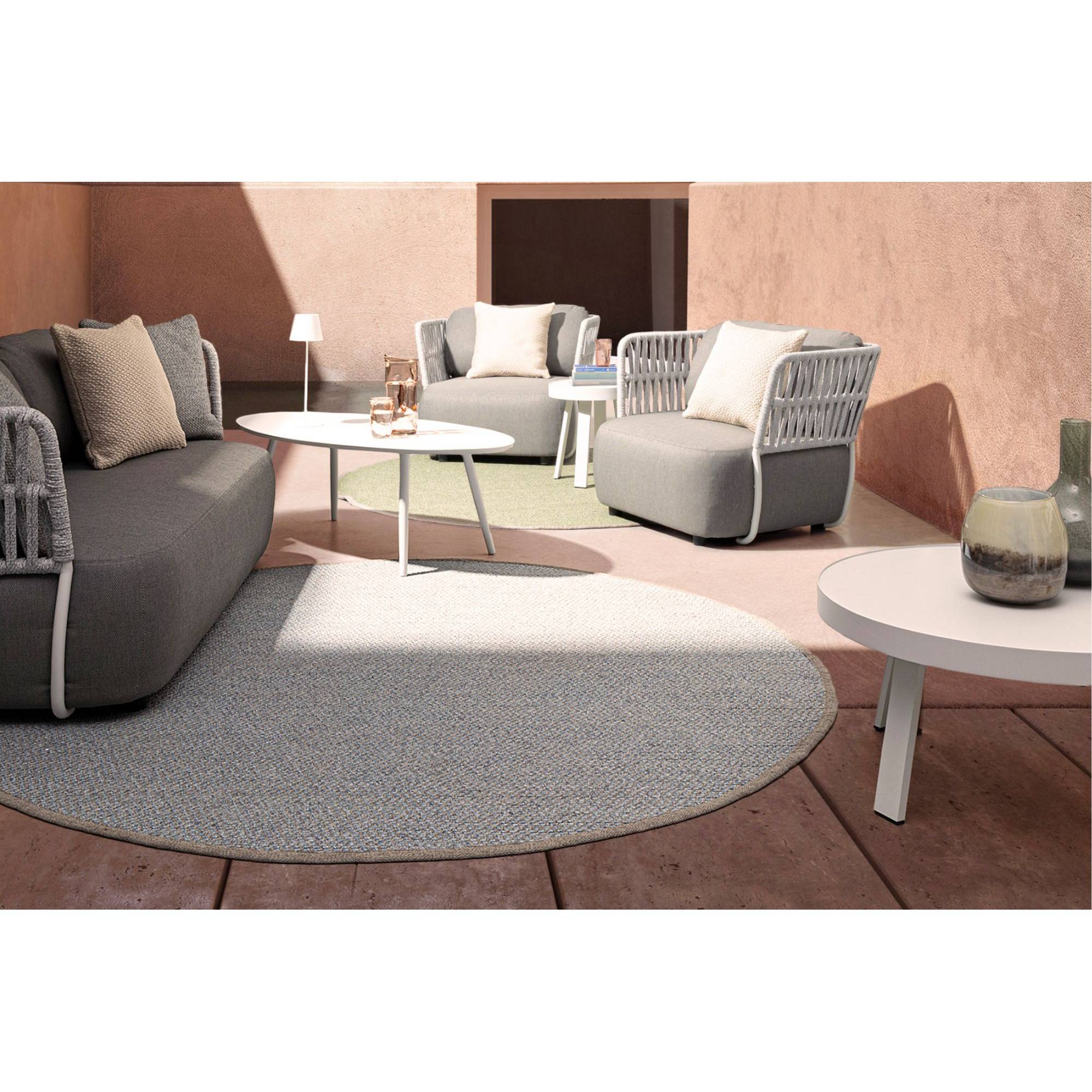 Autre - Table basse de jardin ronde en métal D41 - LA BAULE - Imagen 2