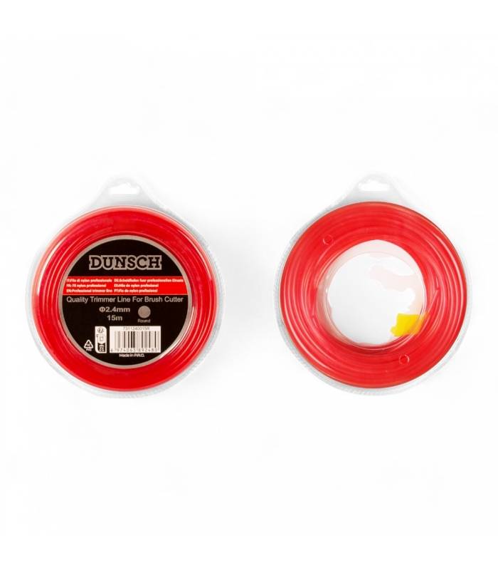 Fil robuste pour coupe-bordure de forme ronde 2,4mm 15m - DUNSCH 7311240015R - Imagen 1