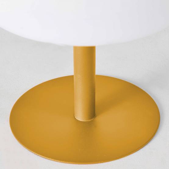 Oviala - Mini lampe acier jaune Bell - Oviala - Imagen 3