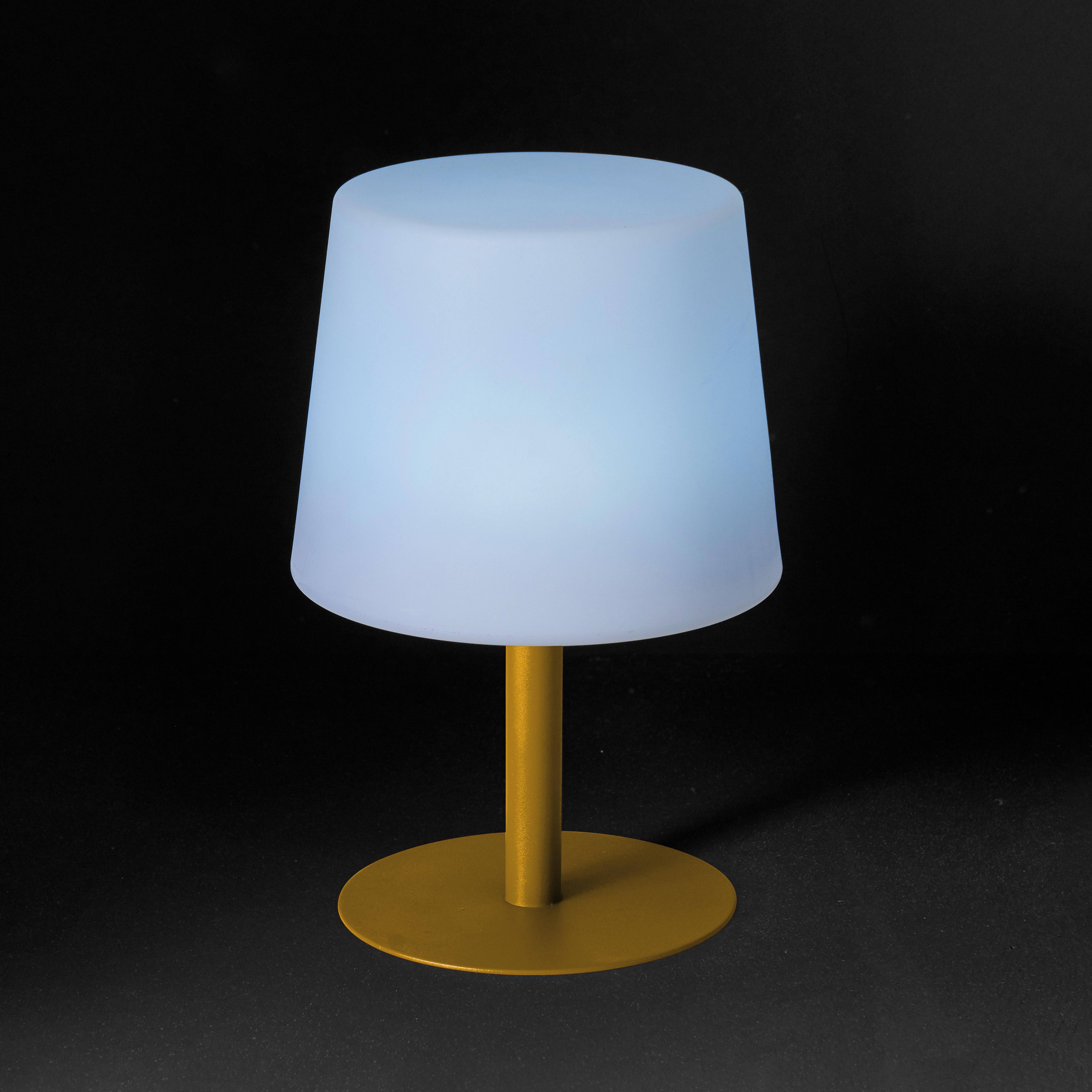 Oviala - Mini lampe acier jaune Bell - Oviala - Imagen 5