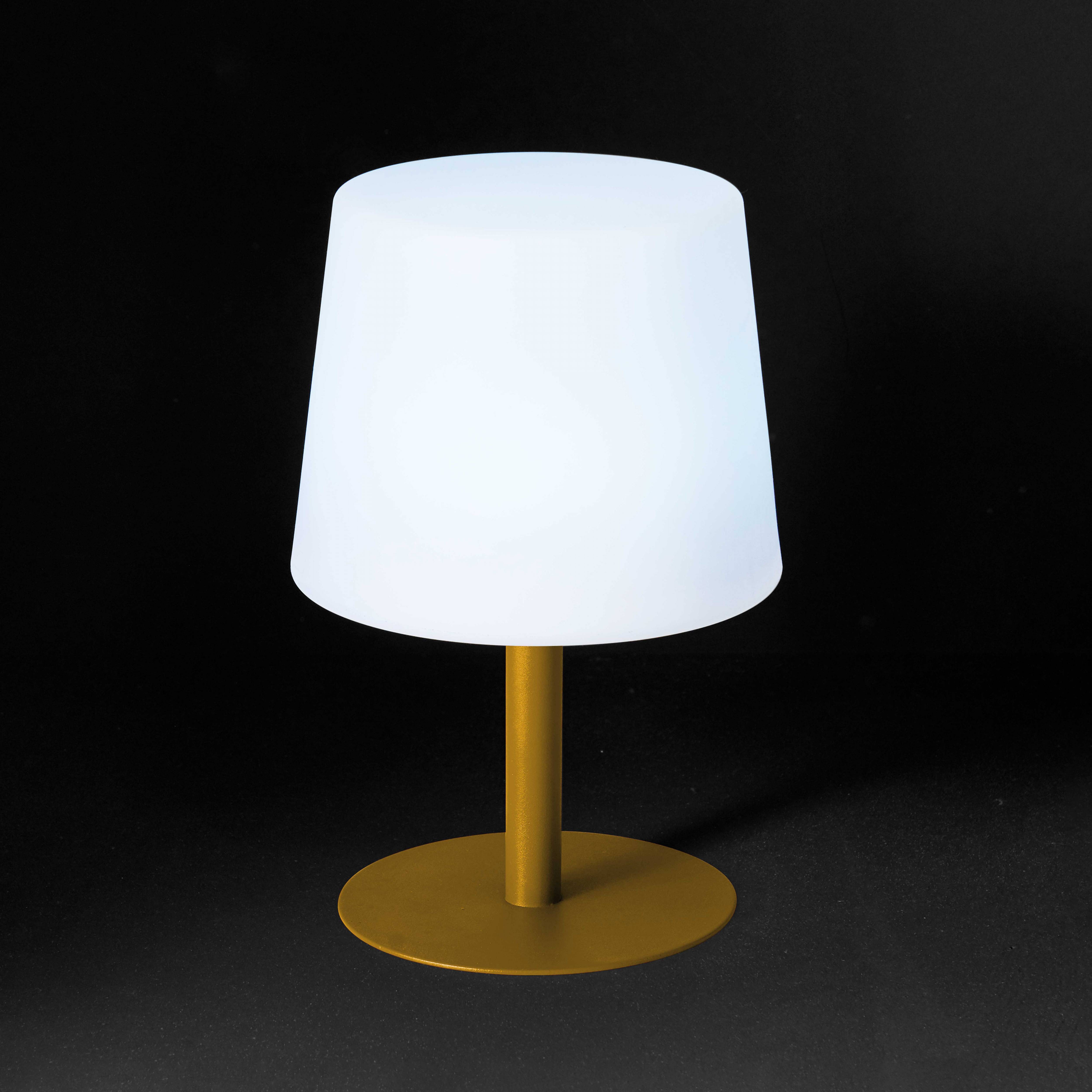 Oviala - Mini lampe acier jaune Bell - Oviala - Imagen 6