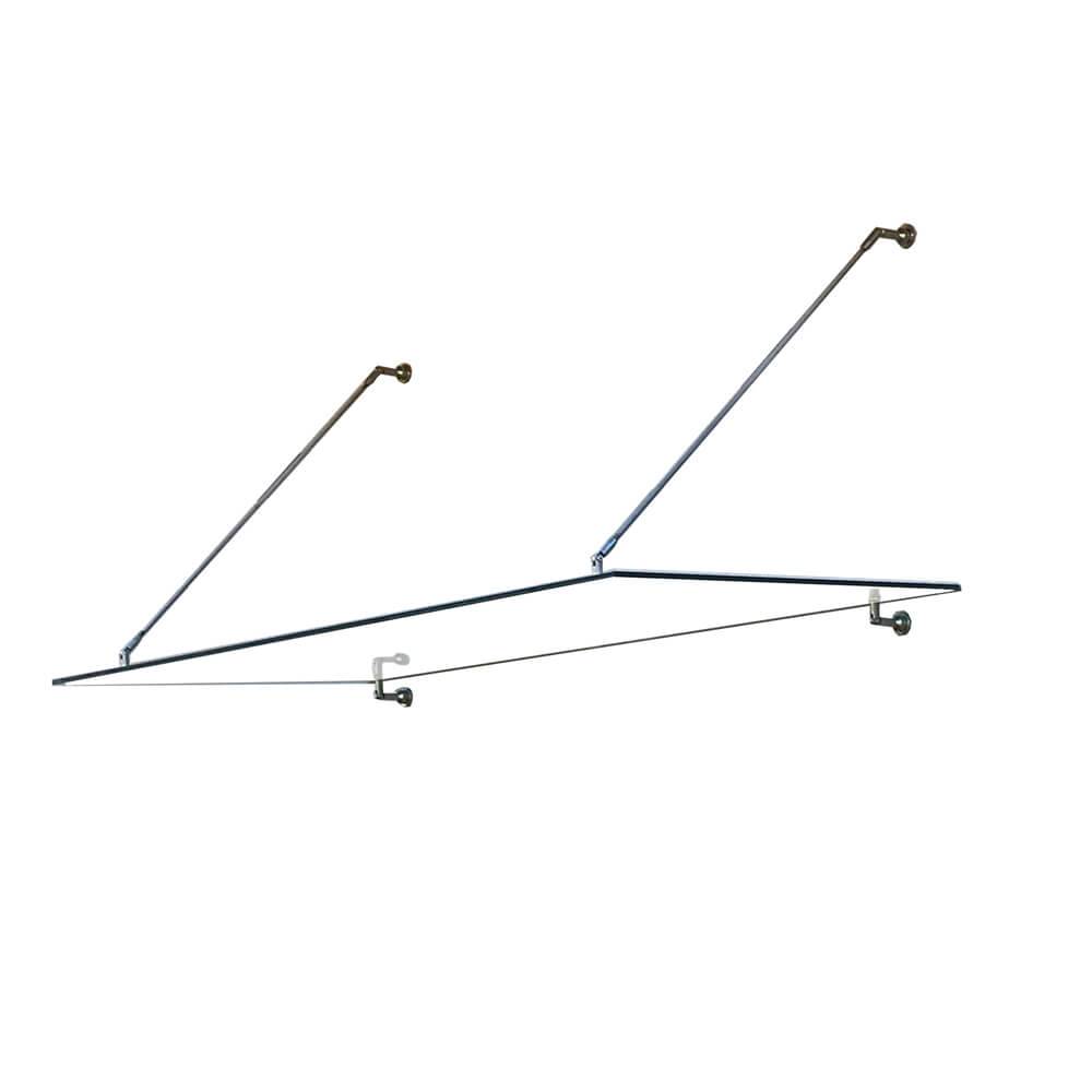 Auvent en verre HOME DELUXE RENMA - 200 x 90 cm - Image 2