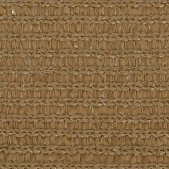 Helloshop26 - Voile d'ombrage 160 g/m² taupe 6 x 6 m PEHD - Imagen 3