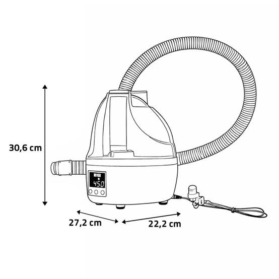 Couveuse automatique River Systems Egg Tech 12 humidificateur Nebula River Systems - Image 5