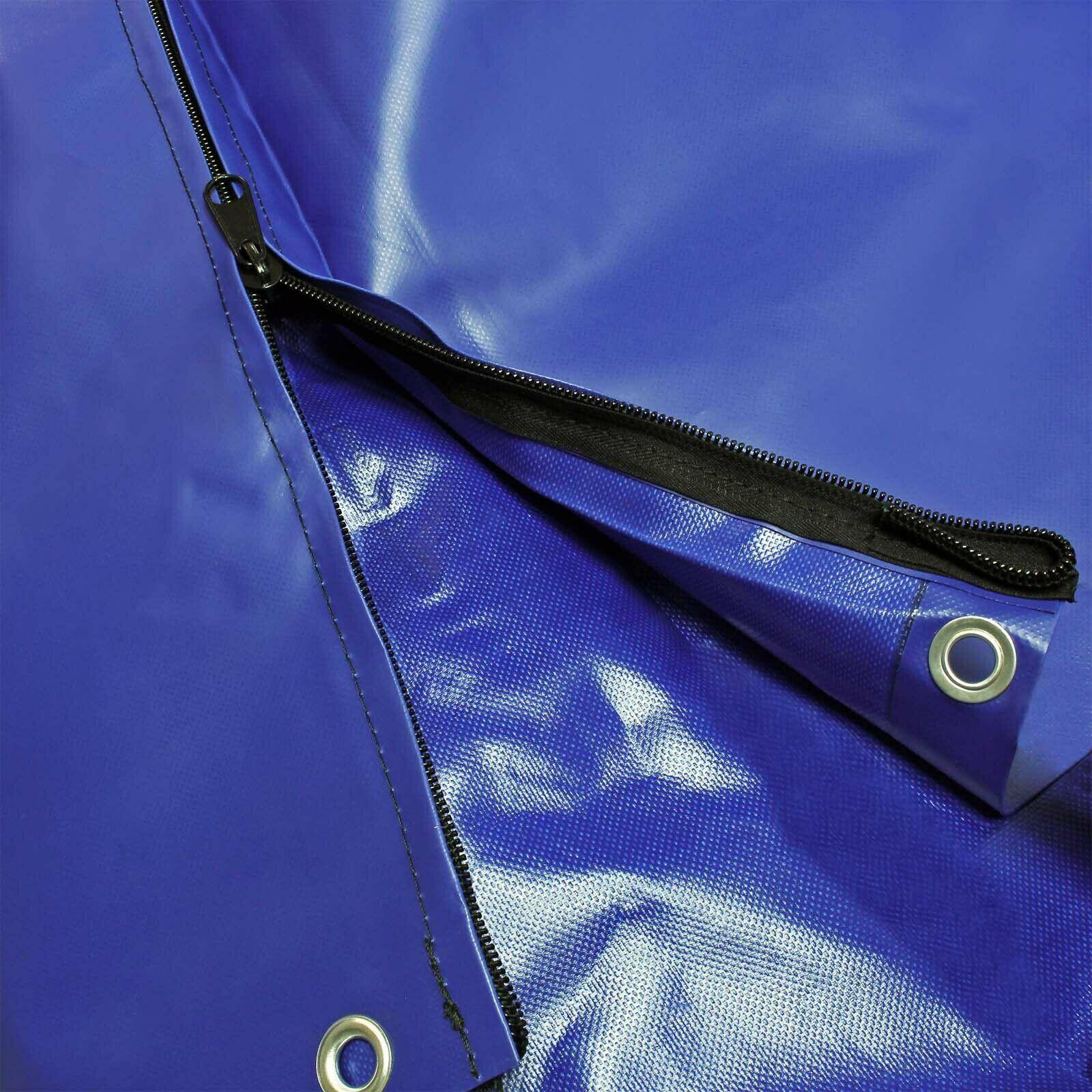 Helloshop26 - Bâche de protection pour remorque 207,5 cm 2 fermetures éclair housse - Imagen 3