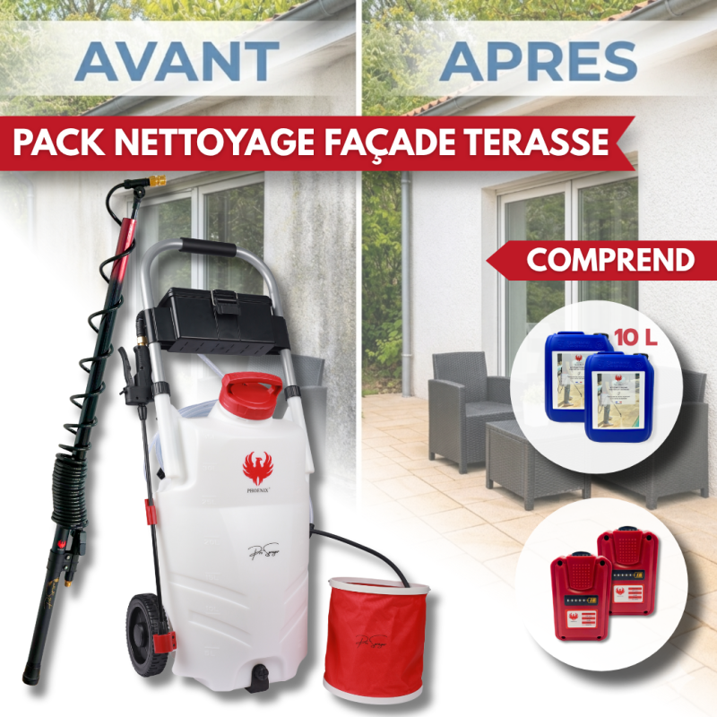 PRO SPRAYER EVO PHOENIX 2 BAT 5,10 OU 20L NET'PRO + perche télescopique EVO 5.4 m - 20 L - Image 2