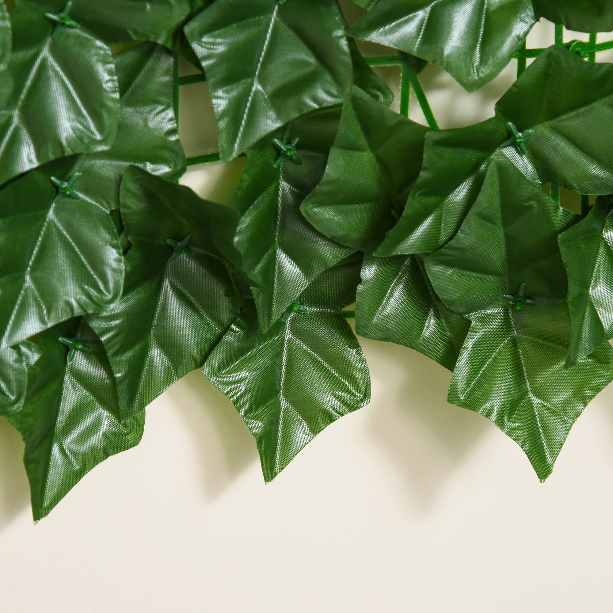 ComfortXL - Brise-vue haie artificielle en PE 300 x 100 cm vert foncé balcon terrasse clôture jardin feuillage anti-UV - Image 7