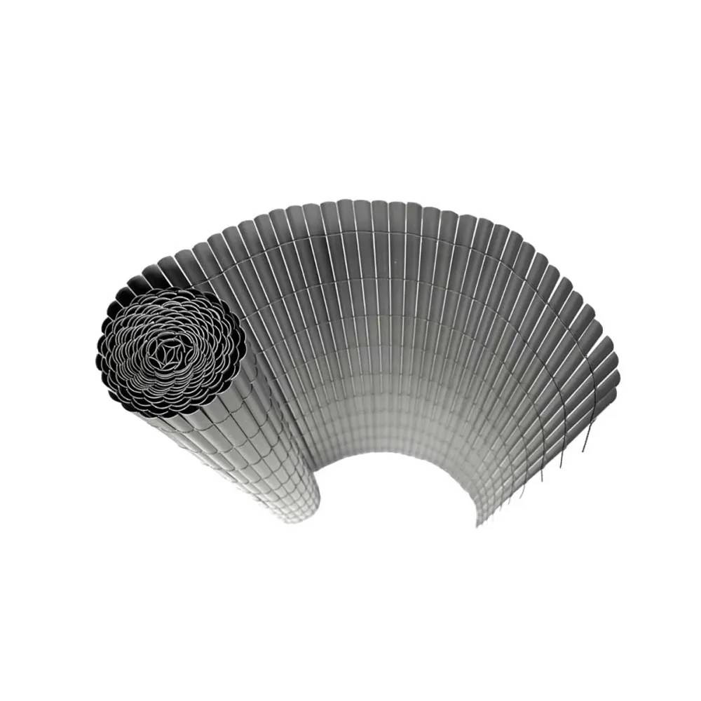 Canisse PVC occultant simple face 1x3m gris - Kit de fixation inclus - Image 4