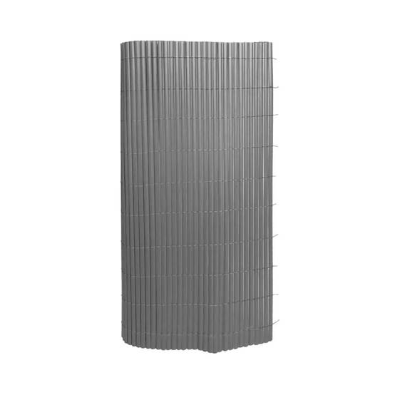 Canisse PVC occultant simple face 1x3m gris - Kit de fixation inclus - Image 8