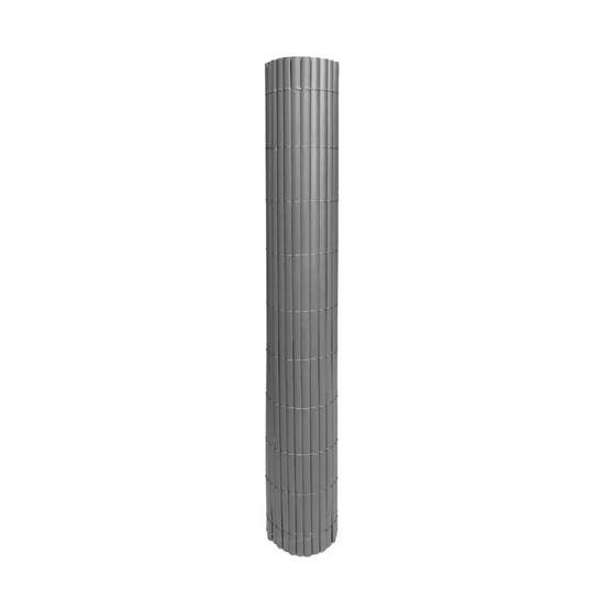 Canisse PVC occultant simple face 1x3m gris - Kit de fixation inclus - Image 9