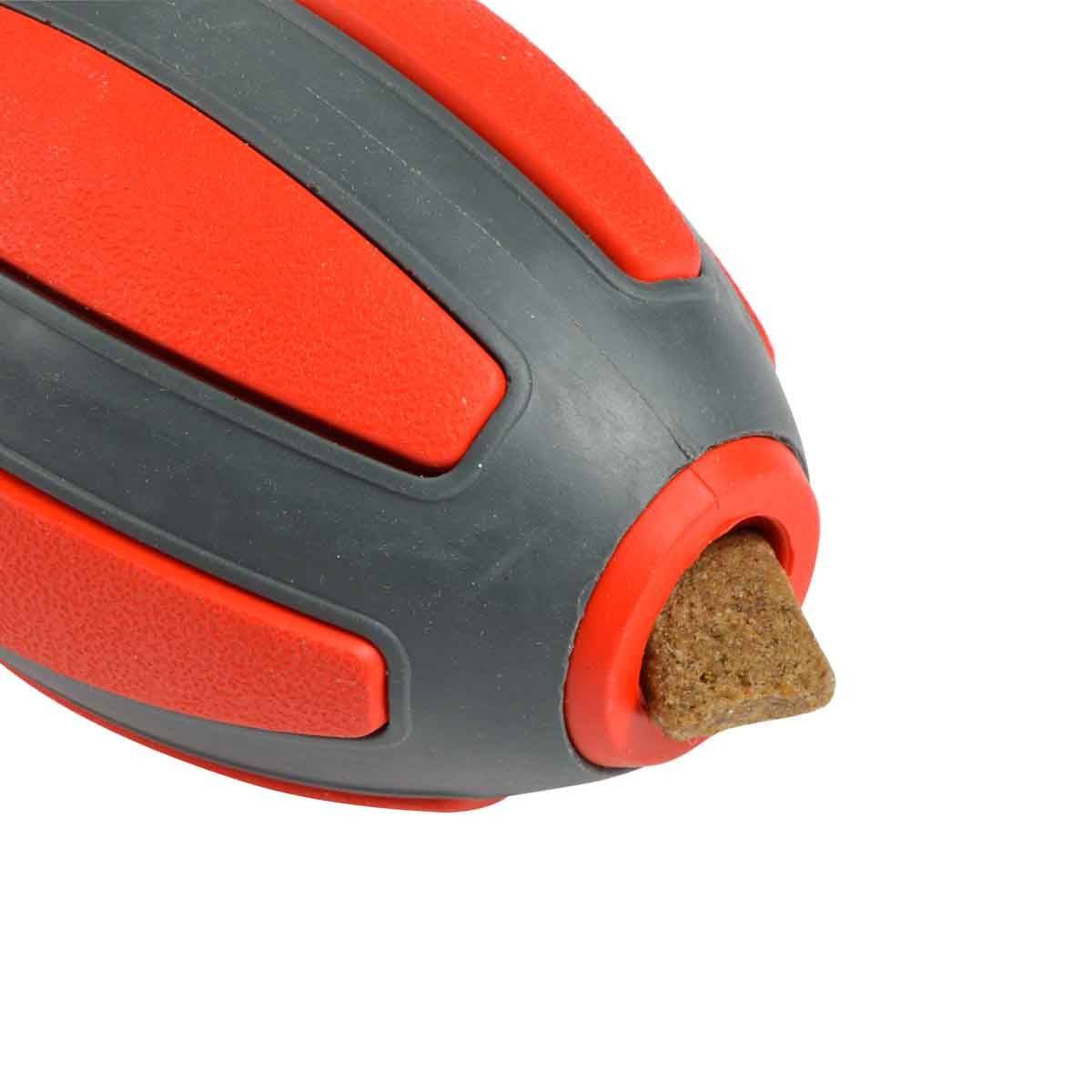 Love Story - Jouet pour Chien Distributeur "Ovale" 10cm Rouge - Image 3
