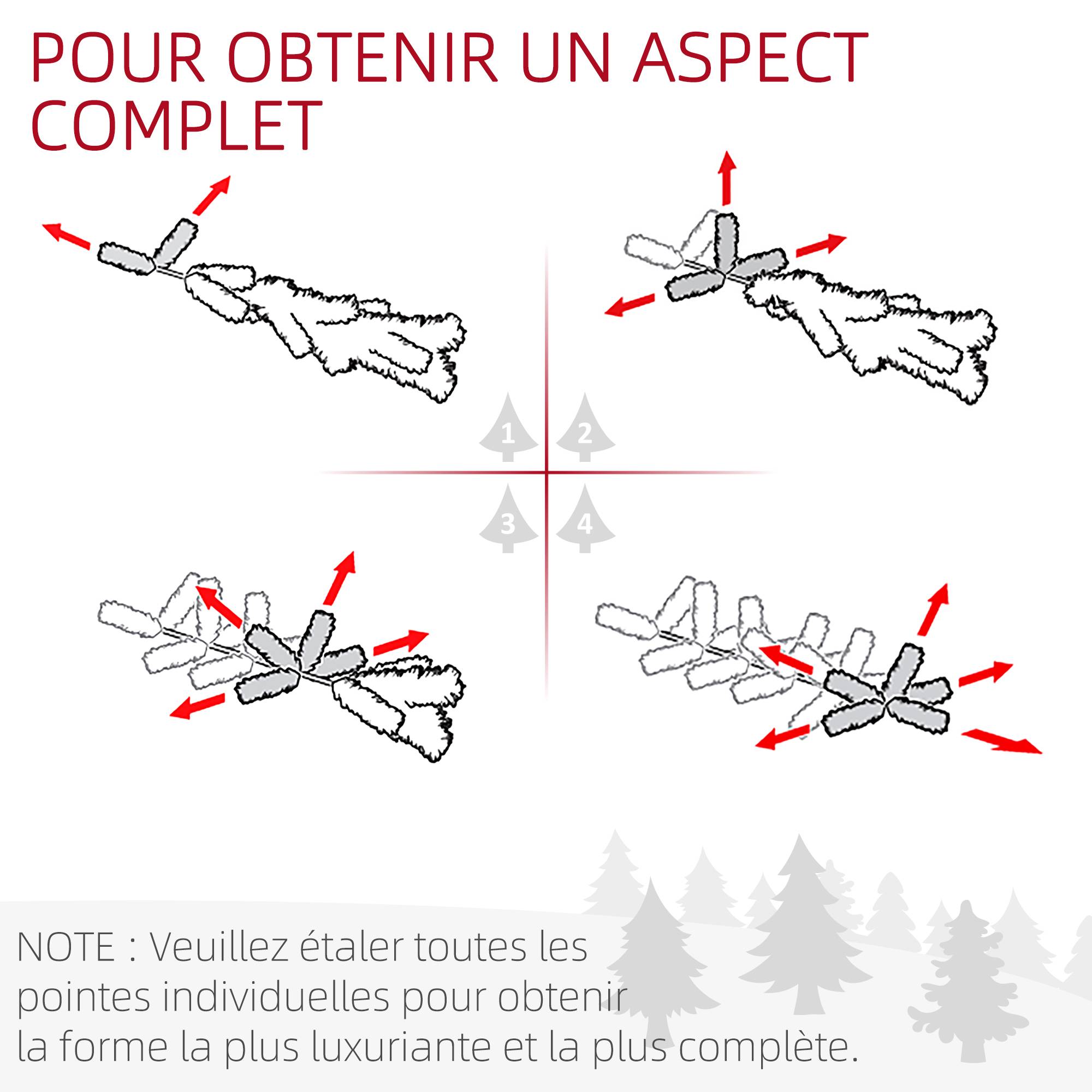 Sans Marque - Couronne de Noël porte artificielle 60 CM avec pommes de pin et grappes de baies, lumières LED et minuterie vert - Image 9