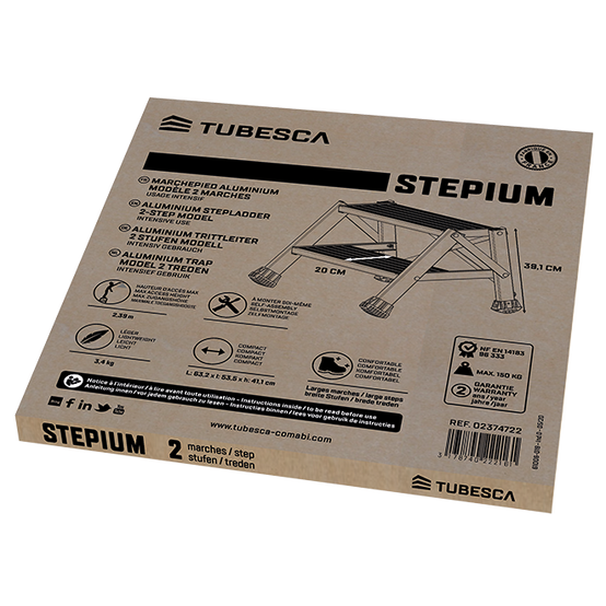 Marchepied STEPIUM 3 marches | 02374723 - Tubesca - Image 2