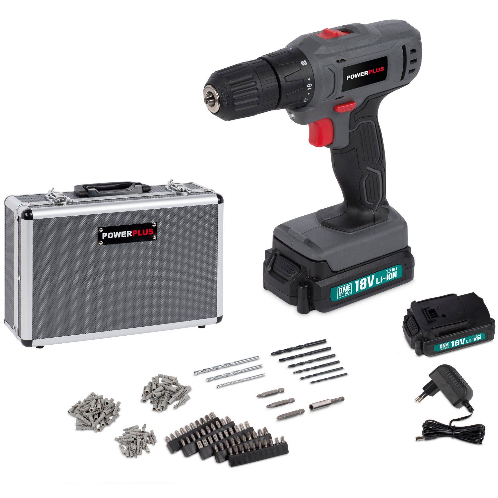 Malette perceuse 18v lithium 153 accessoires - Image 1