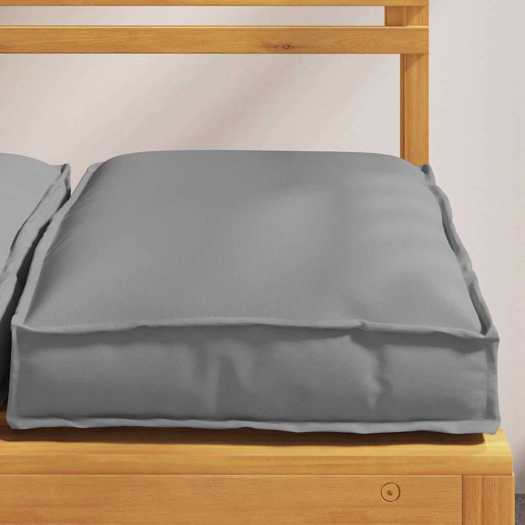ComfortXL - Lot de 4 Coussins Carrés Tissu Oxford Imperméable pour Chaise de Jardin Gris 40x40x8 cm – ComfortXL Outdoor Living - Image 1