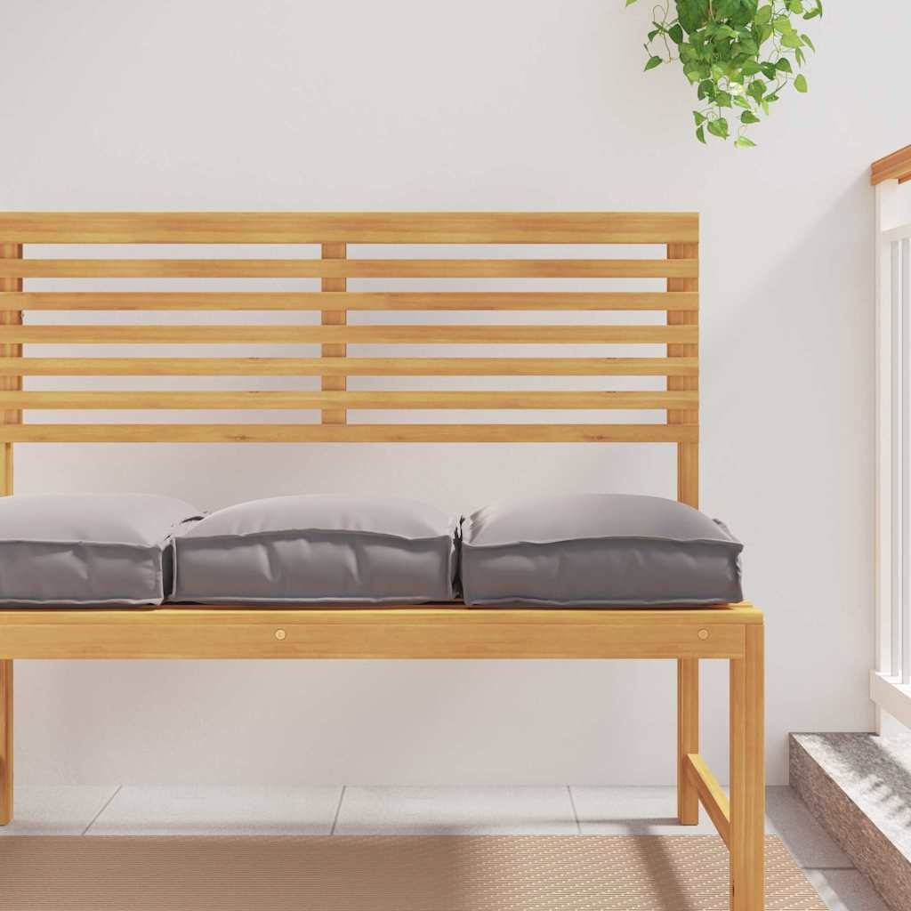 ComfortXL - Lot de 4 Coussins Carrés Tissu Oxford Imperméable pour Chaise de Jardin Gris 40x40x8 cm – ComfortXL Outdoor Living - Image 4