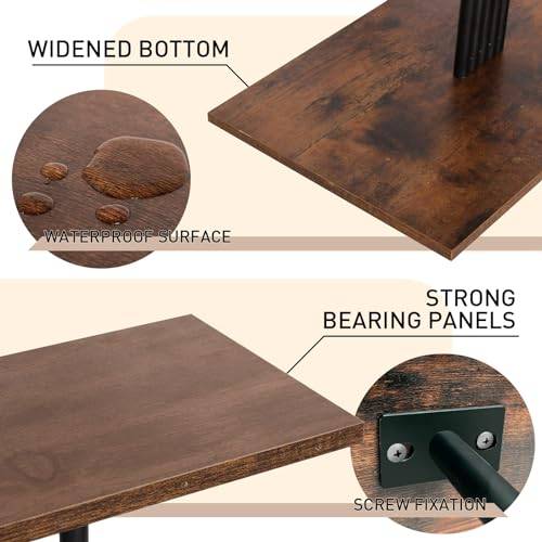 Todeco Porte plante interieur 6 Niveaux, Support plantes en Métal, étagère plante interieur support pot de fleurs pour Salon Balcon Jardin Bureau - Image 6