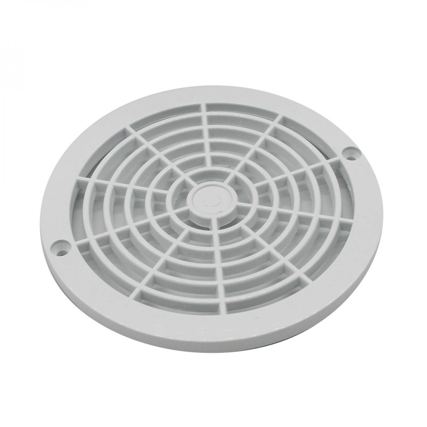 Linxor - Grille bonde de fond ronde pour piscine - Diam 18,5 cm - Blanc  - Linxor - Imagen 1