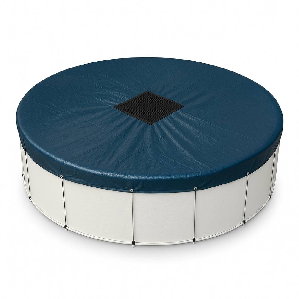 Terre Jardin - Bâche piscine ronde Pour piscine 3 m Bleu - Imagen 1