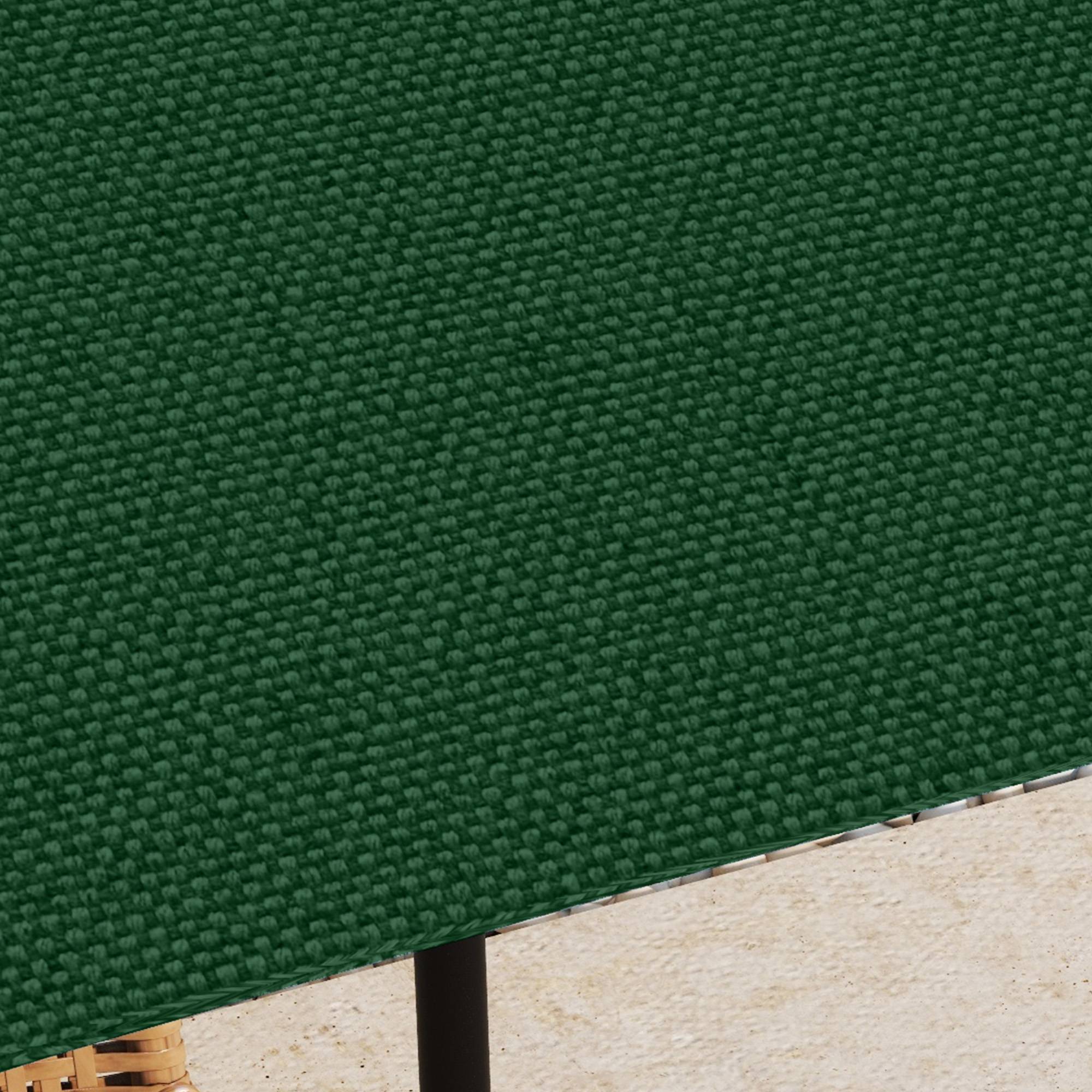 Outsunny - Toile de rechange pour pavillon tonnelle gazebo 3x3m anti-UV haute densité 180g/m² polyester vert - Outsunny - Image 9