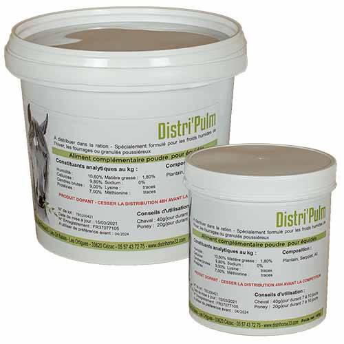 Distri'Pulm - Respiration et toux du cheval - 900g - DistriHorse33 - Imagen 1