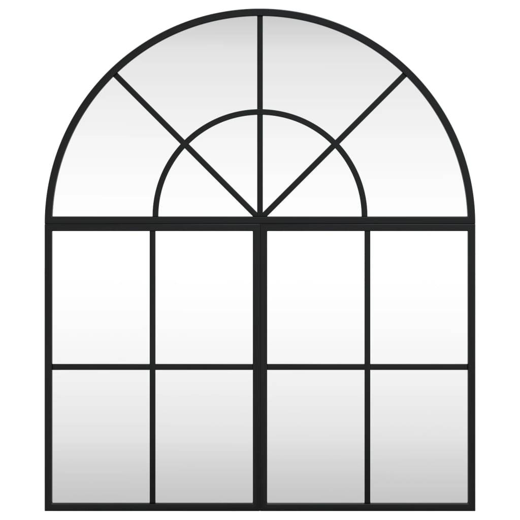 Maison Chic - Miroir mural noir 60x70 cm arche fer Maison Chic - Image 3