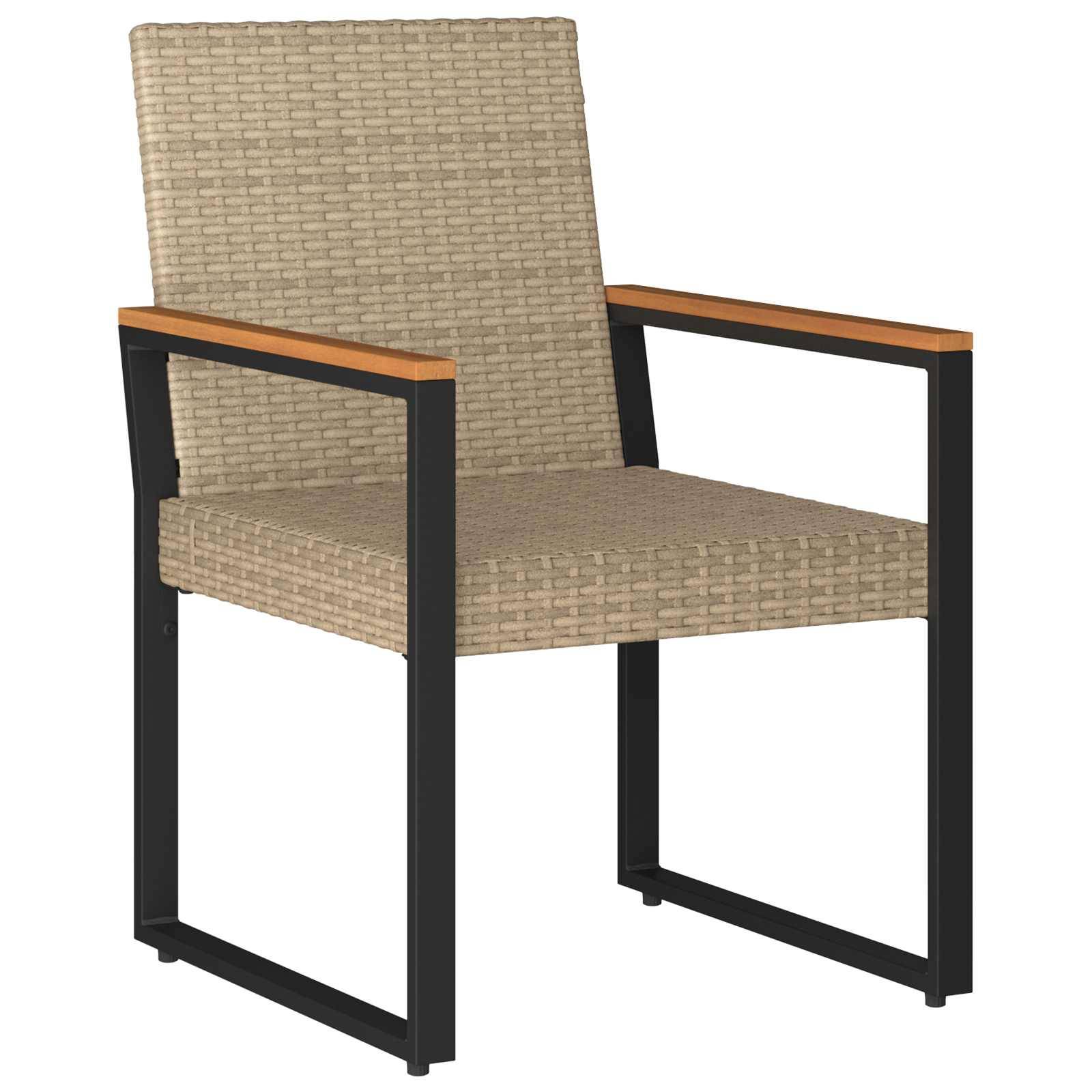 Vidaxl - Ensemble de meubles d'extérieur 4 pc Beige et blanc crème vidaXL 42025327 - Image 9