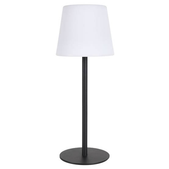 The Home Deco Factory - Lampe à Poser Extérieur "Rechargeable" 40cm Noir - Image 1