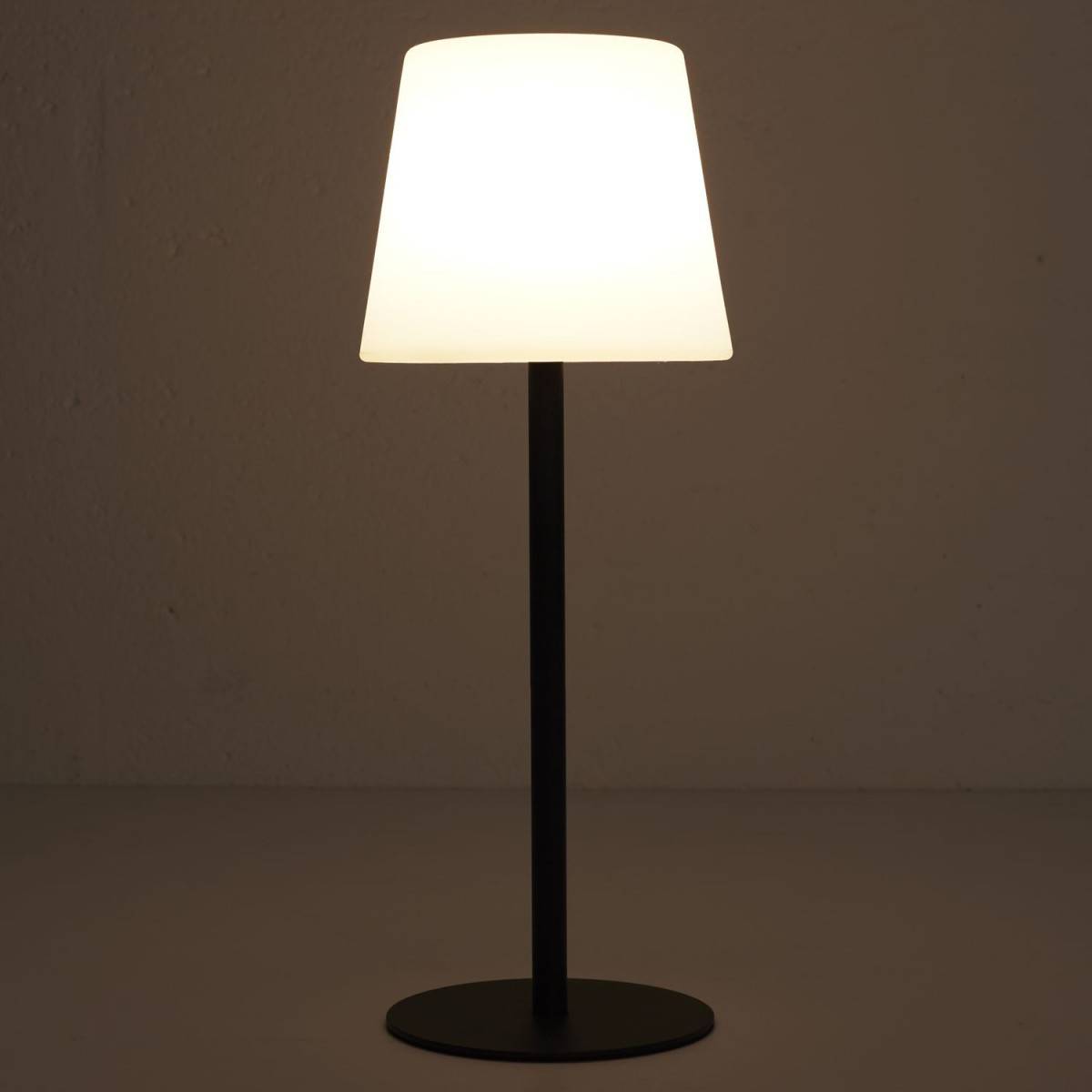 The Home Deco Factory - Lampe à Poser Extérieur "Rechargeable" 40cm Noir - Image 6