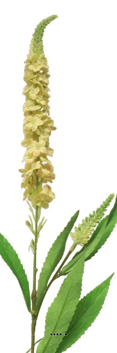Artificielles - Véronique artificielle, une fleur en tige, H 76 cm Jaune - BEST - couleur: Jaune - Imagen 3