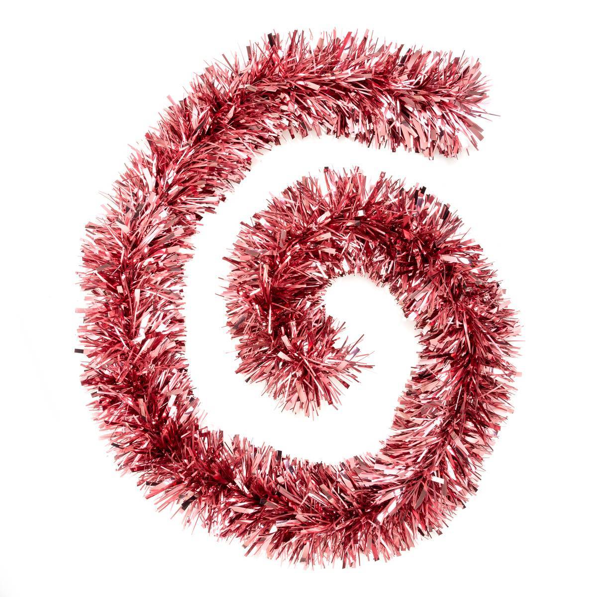 Guirlande de noël "Boa" brin fin rose 150x8x2m ATMOSPHERA CREATEUR D'INTERIEUR - Image 1