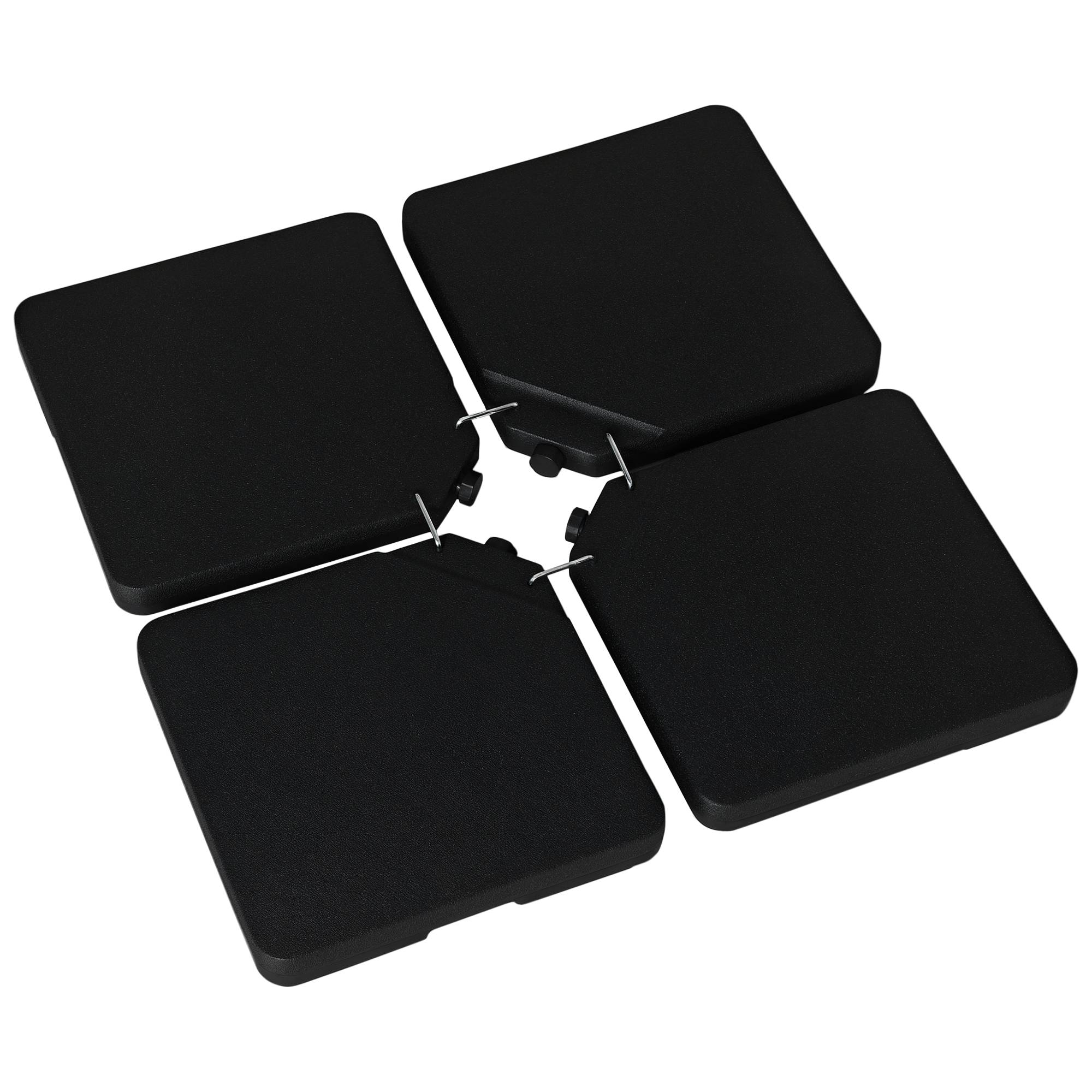 Support Construction Enfant Blanc Plaques De Base Autocollantes Etarnfly - Lot De 8 - 25,4 X 25,4 Cm - Compatible Avec Toutes Les Grandes Marques De Briques - Blanc