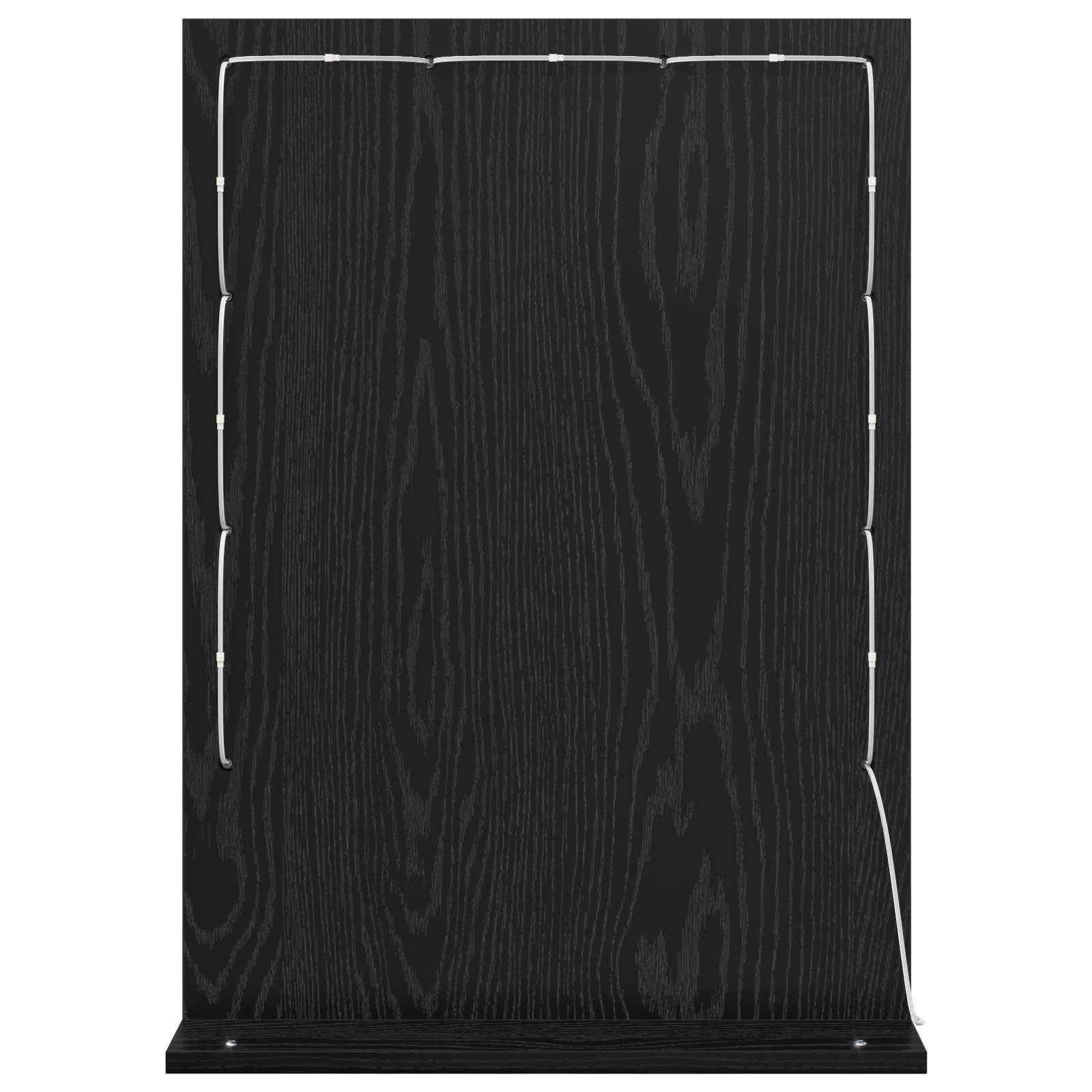 Maison Chic - Miroir de vanité Rectangulaire Chêne noir 70 x 50 x 18 cm Maison Chic - Image 6
