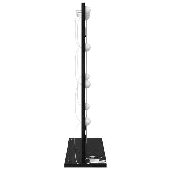 Maison Chic - Miroir de vanité Rectangulaire Chêne noir 70 x 50 x 18 cm Maison Chic - Image 5