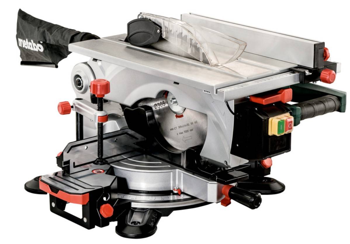 Metabo - Scie à onglets/circulaire de table KGT 305 M 1600W Ø305 mm - METABO - 619004000 - Image 1