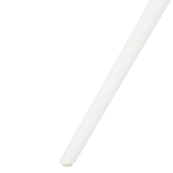 Table de bistrot de jardin en plastique blanc 70 x 70 cm table à manger d'extérieur résistant aux intempéries - Image 6