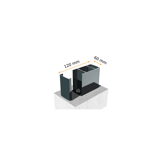 Intersun - Pergola solaire photovoltaïque CORNALINE 4,594x3,95m 8 panneaux (Gris anthracite RAL 7016) - Imagen 4