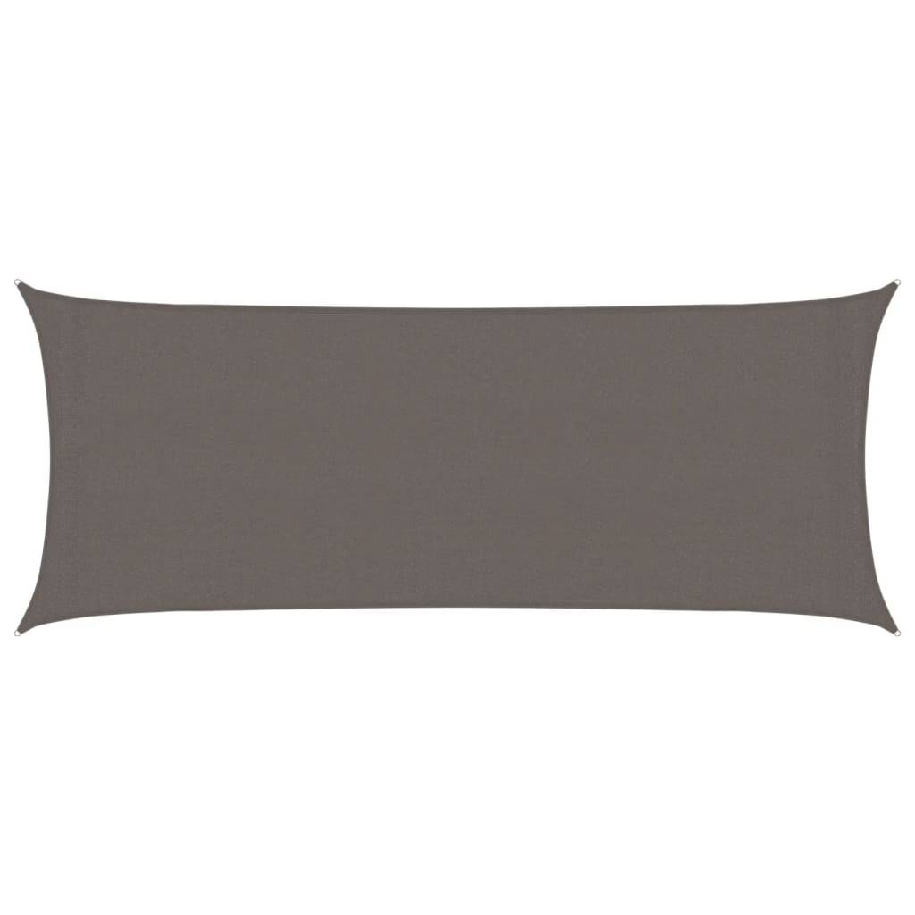 Voile d'ombrage Voile Solaire - 160 g/m² Anthracite 2x4,5 m PEHD MP808 - Image 1