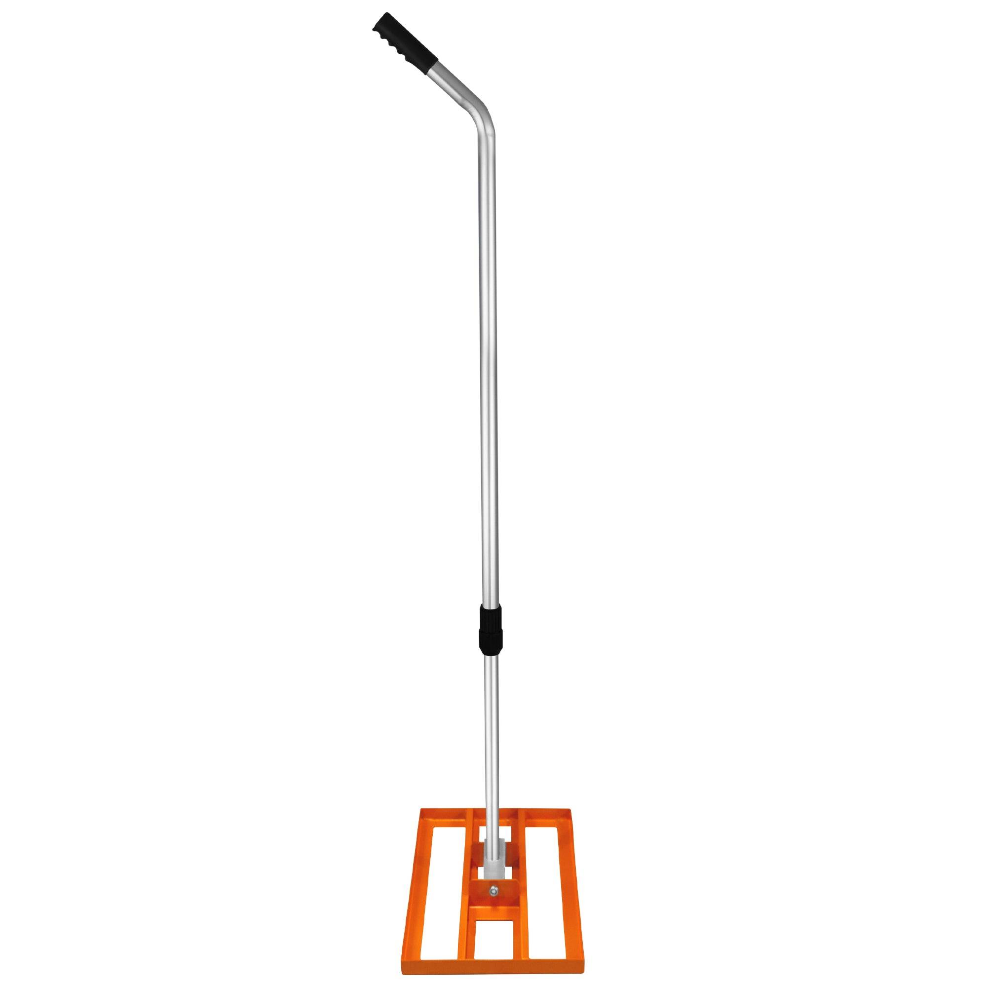 Épandeur Rotatif & Niveleur de Pelouse 50 cm (Orange) - Image 3