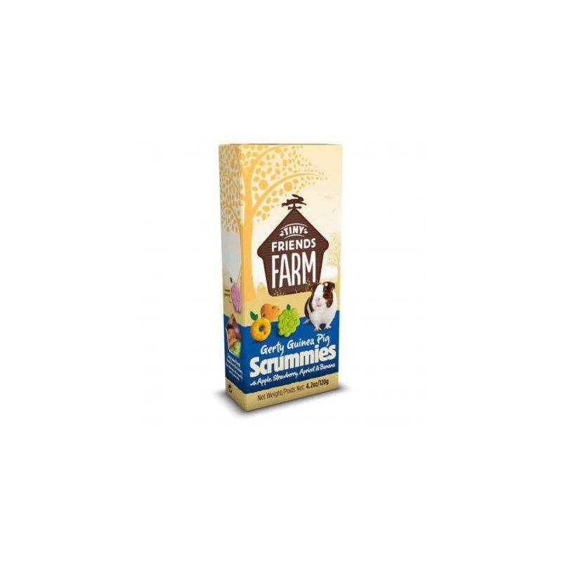 Friandises pour Cochon d'inde Guinea Pig scrummies - Tiny Friends Farm Supreme 120 g