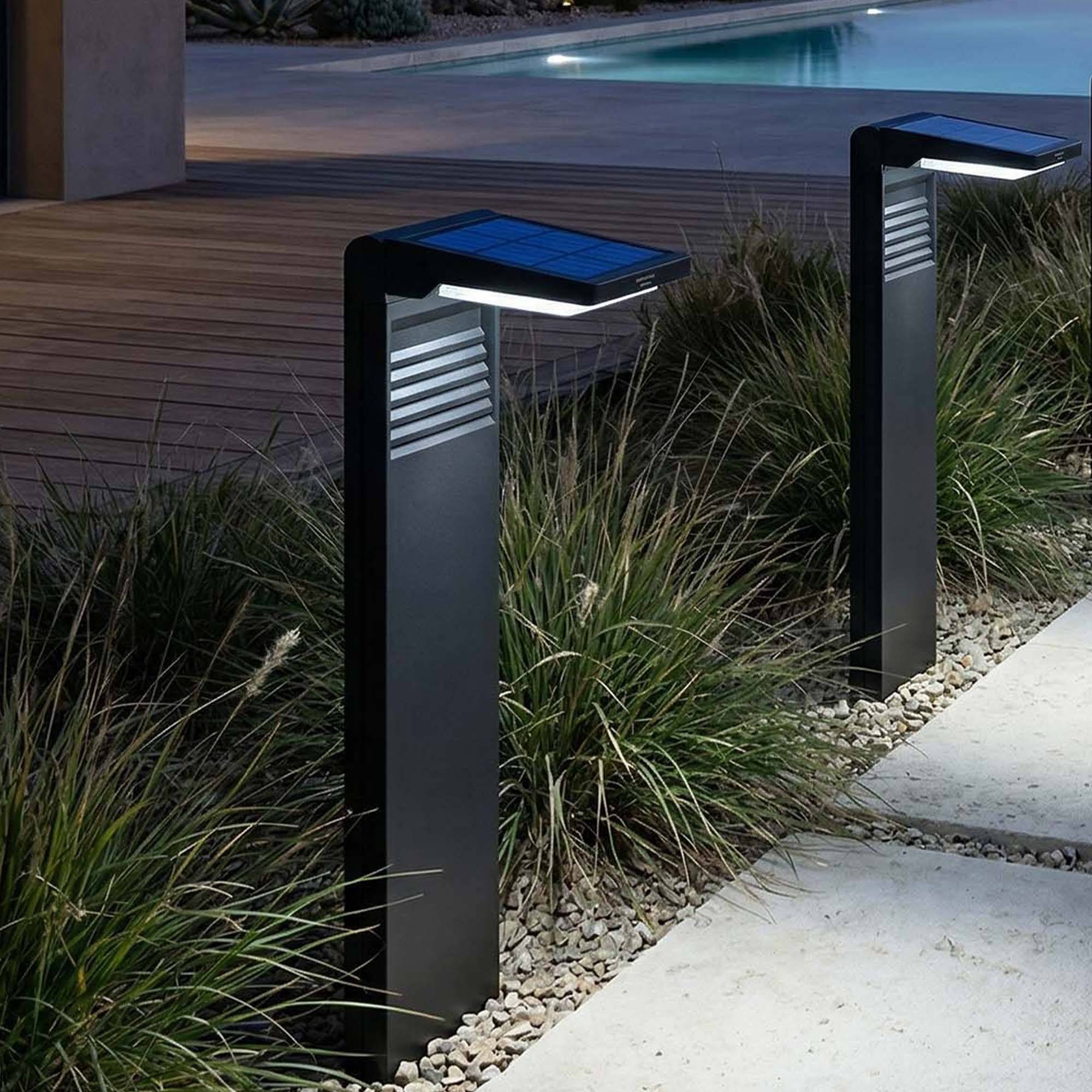 Lumisky - 2 Potelets solaires OSTRY H41cm 150LM - Imagen 3