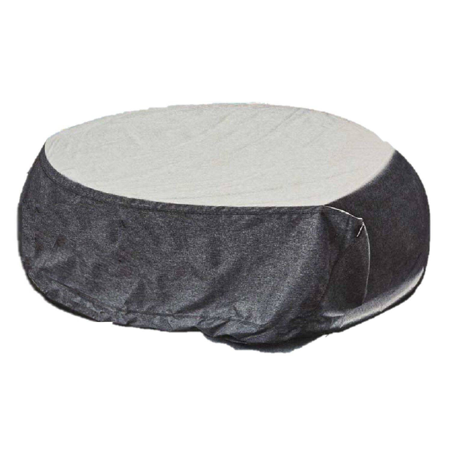 Hesperide - Housse de protection pour table ronde HAMBO - 200 x 200 x 80 cm - Gris - Hespéride - Imagen 1